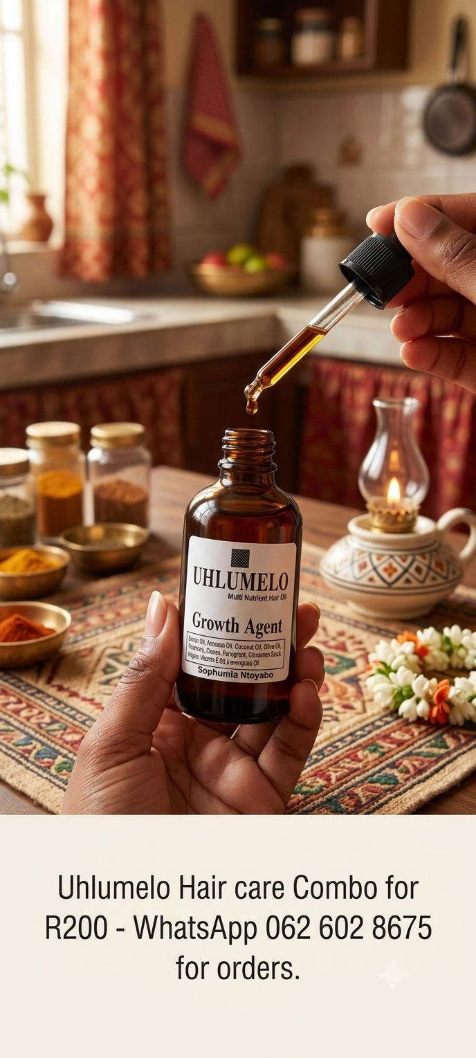Uhlumelo: Multi Nutrient Hair Oil