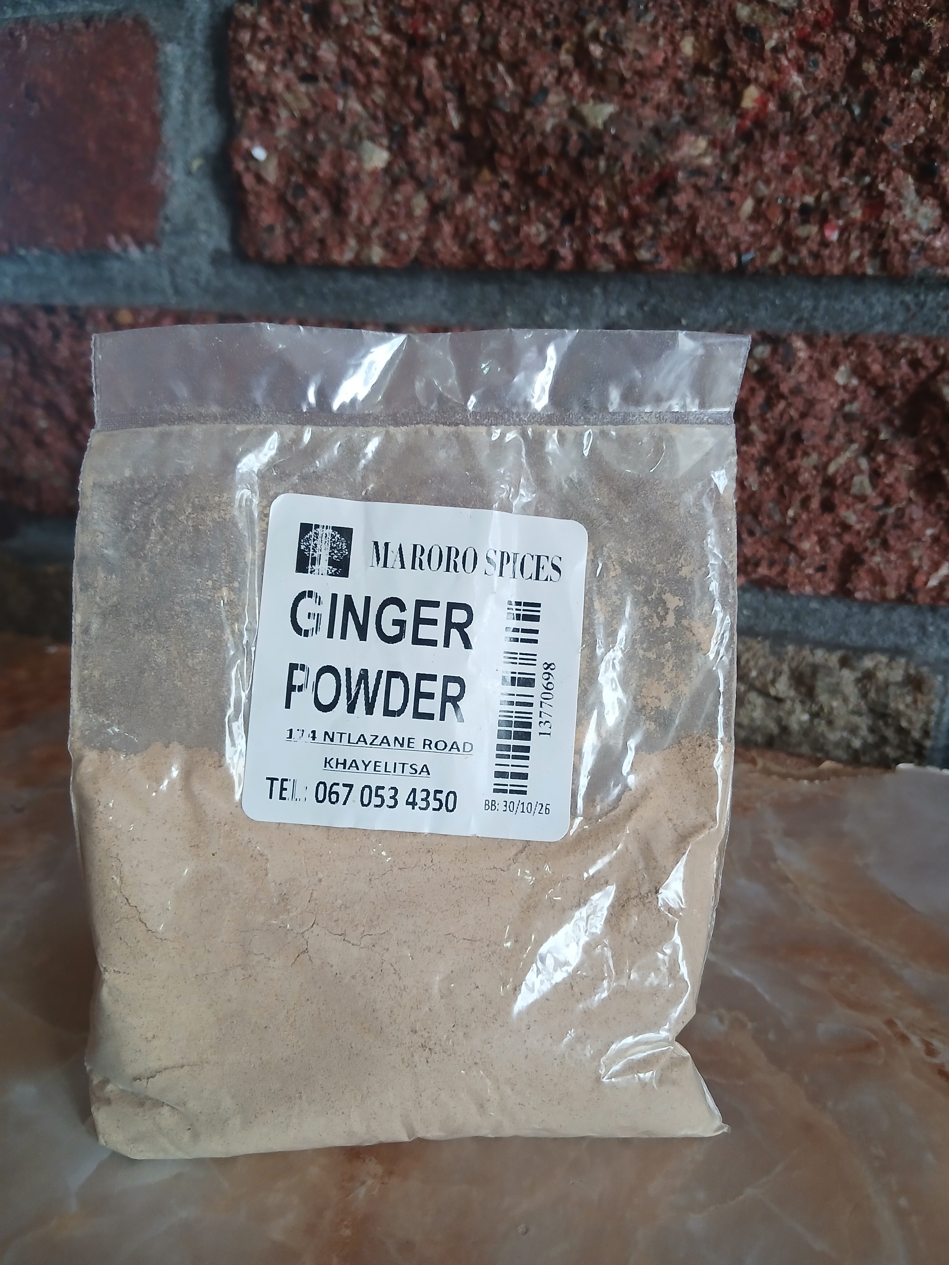 Ginger powder